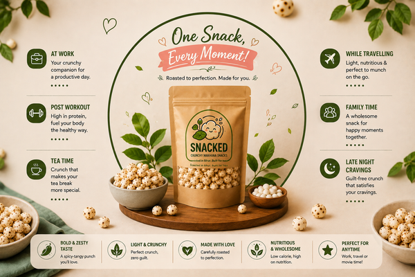 Premium Quality Makhana, Crafted with Care